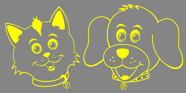 Paw and Pal Window Decals - Image 2